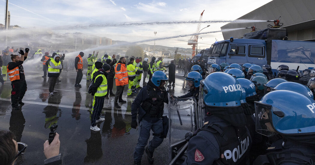 Center of Italy’s Anti-Vaccine Protests Is Now a Covid Hot
Spot 1