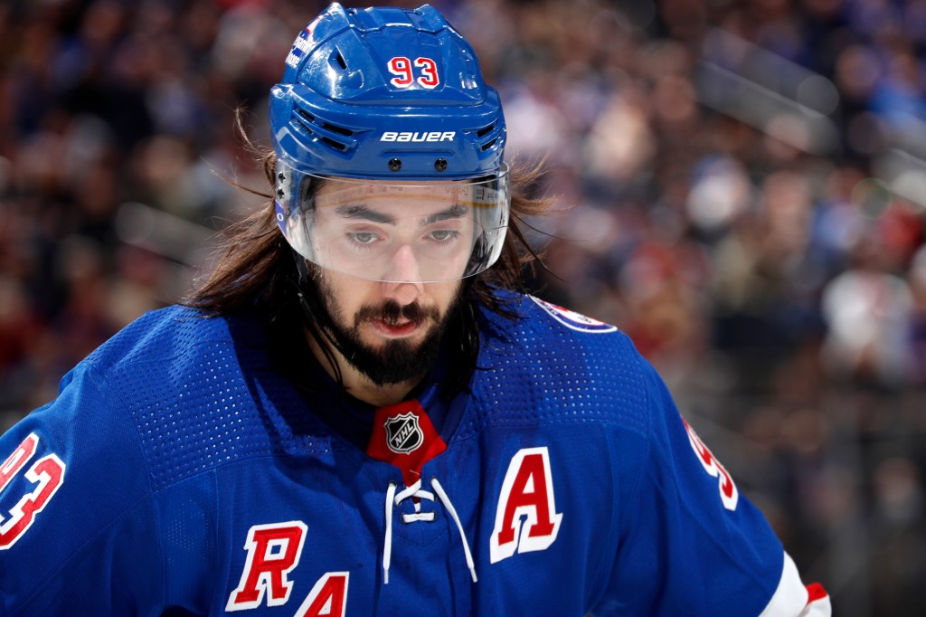 Mika Zibanejad misses Rangers practice because of COVID-19
protocol 1