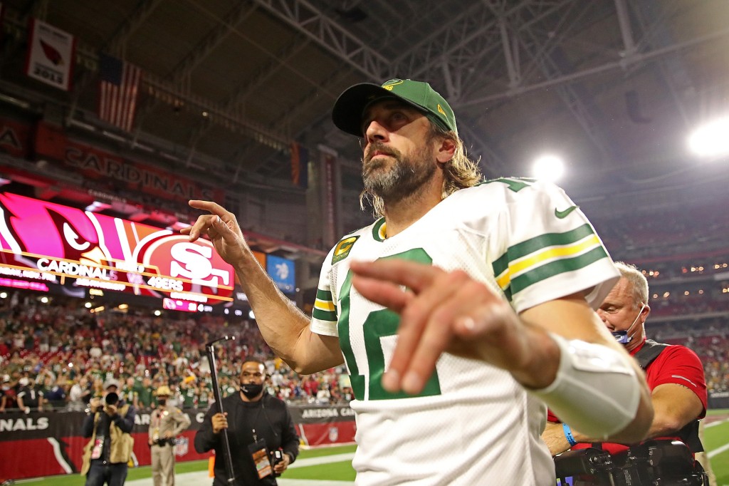 Aaron Rodgers set to play for Packers after COVID-19 vaccine
controversy 1