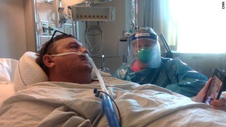 He survived severe Covid-19; now he's getting vaccinated,
but losing friends 1