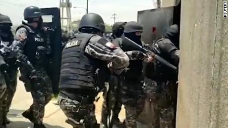 Over 50 dead and 12 injured after clashes at same Ecuadorian
prison where a riot left more than 100 dead in September 1