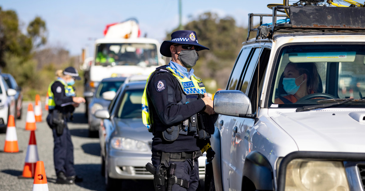 A divided reopening: Australia’s uneven Covid spread makes
states wary of lifting lockdown 1