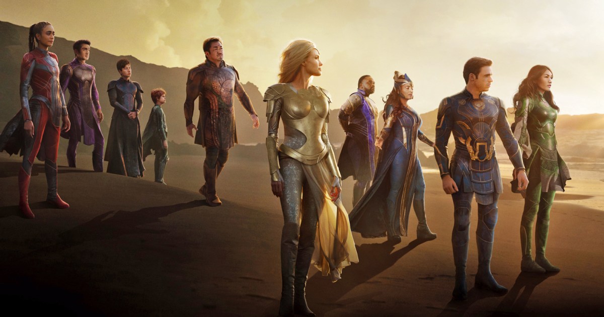 Marvel's 'Eternals' soars to $71 million at the North
American box office 1