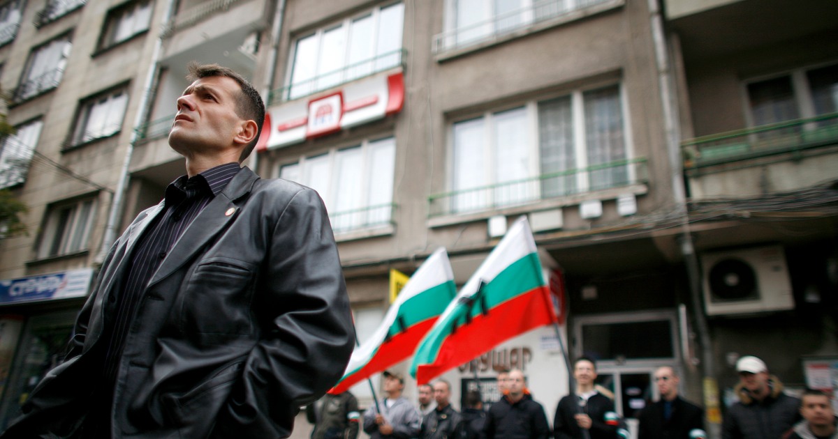 Bulgarian presidential candidate charged after storming
LGBTQ office 1