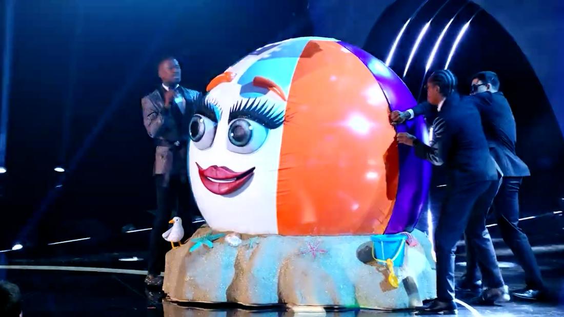 Watch: 'The Masked Singer' reveals who's behind The Beach
Ball 1
