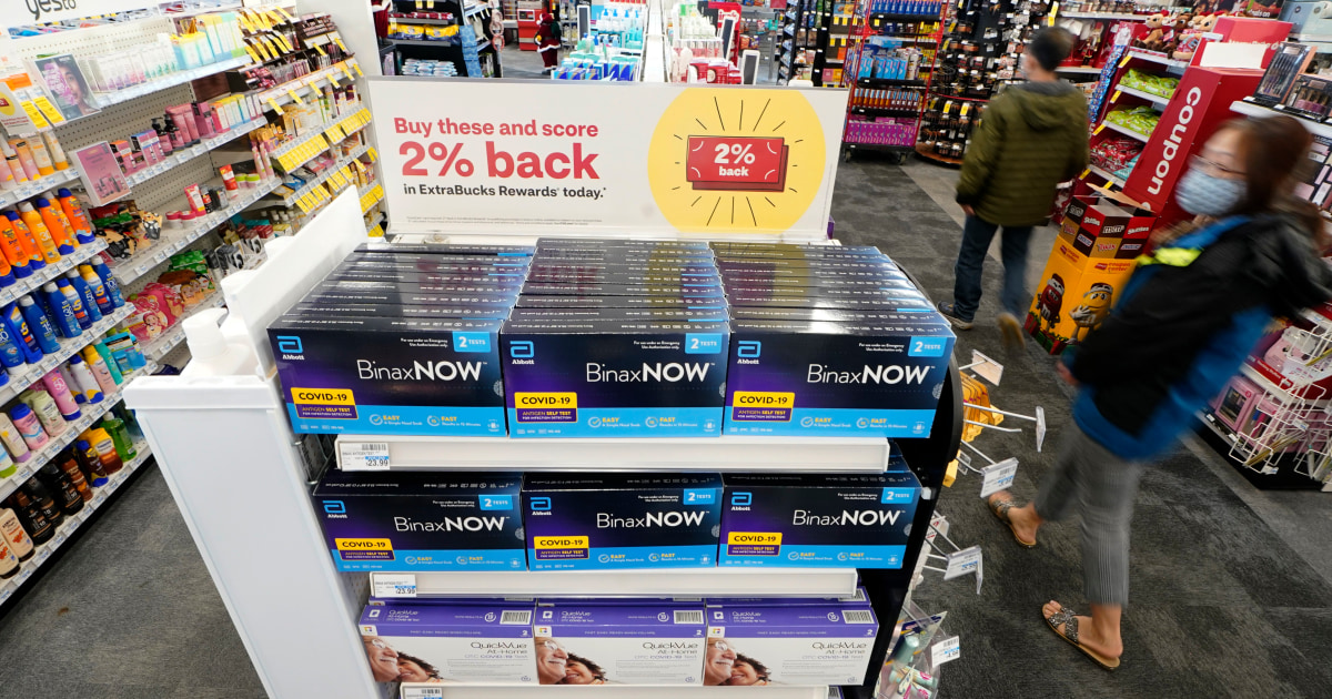 Holidays could put strain on supply of Covid-19 home
tests 1