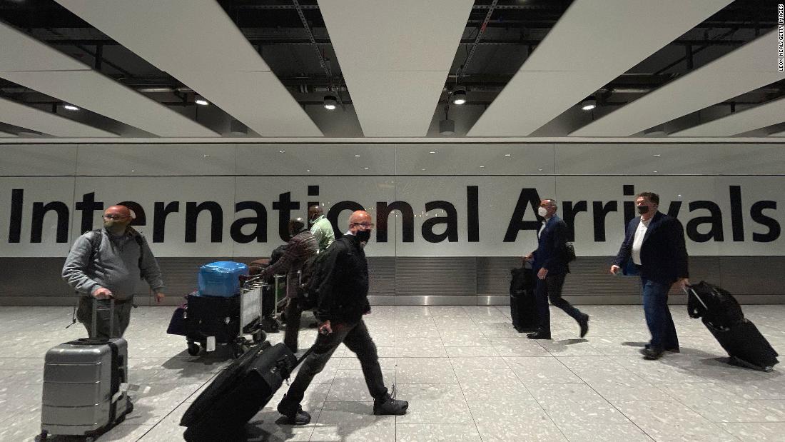 UK bans flights from six African countries over new Covid-19
variant 1