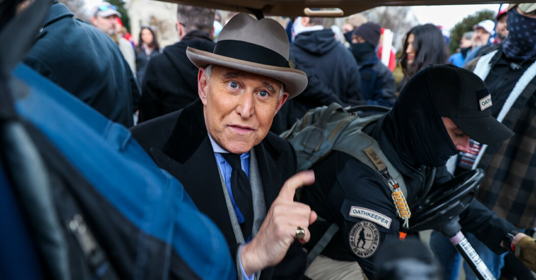 House Panel Subpoenas Roger Stone and Alex Jones in Capitol
Riot Inquiry 1