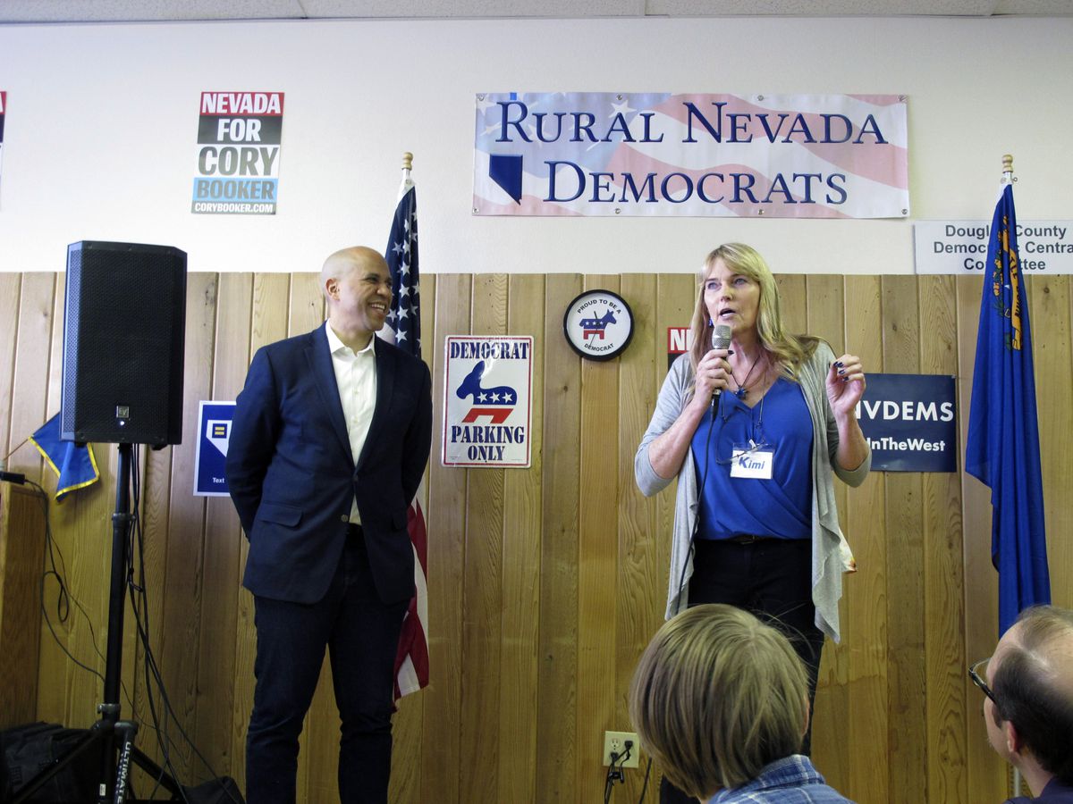 Nevada Democrat seeks to become first openly trans official
elected to statewide office; enters lieutenant governor’s
race 1 Nevada Democrat seeks to become first openly trans official
elected to statewide office; enters lieutenant governor’s
race 1
