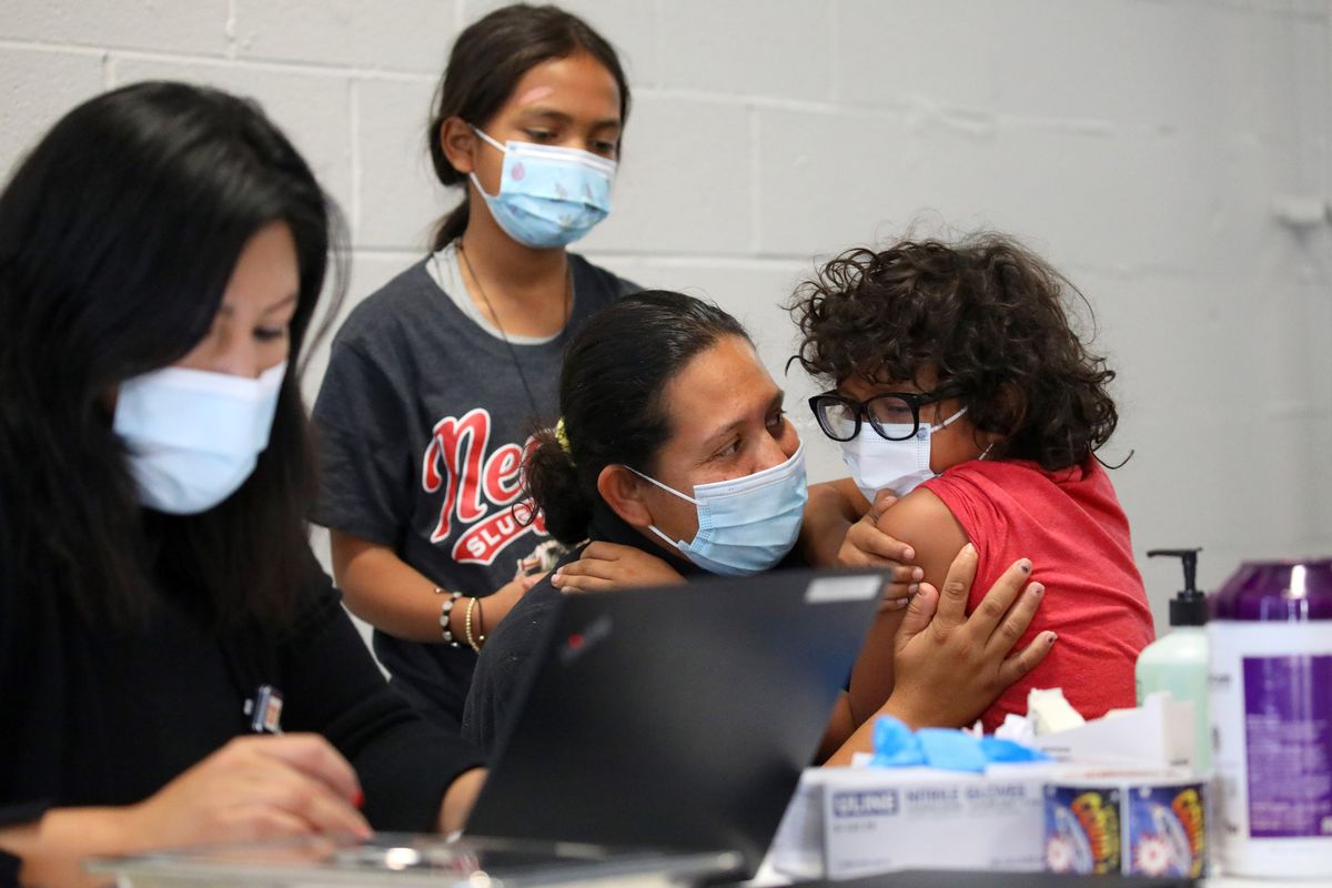Chicago children begin receiving pediatric COVID-19
vaccines: ‘My grandparents can be safe’ 1