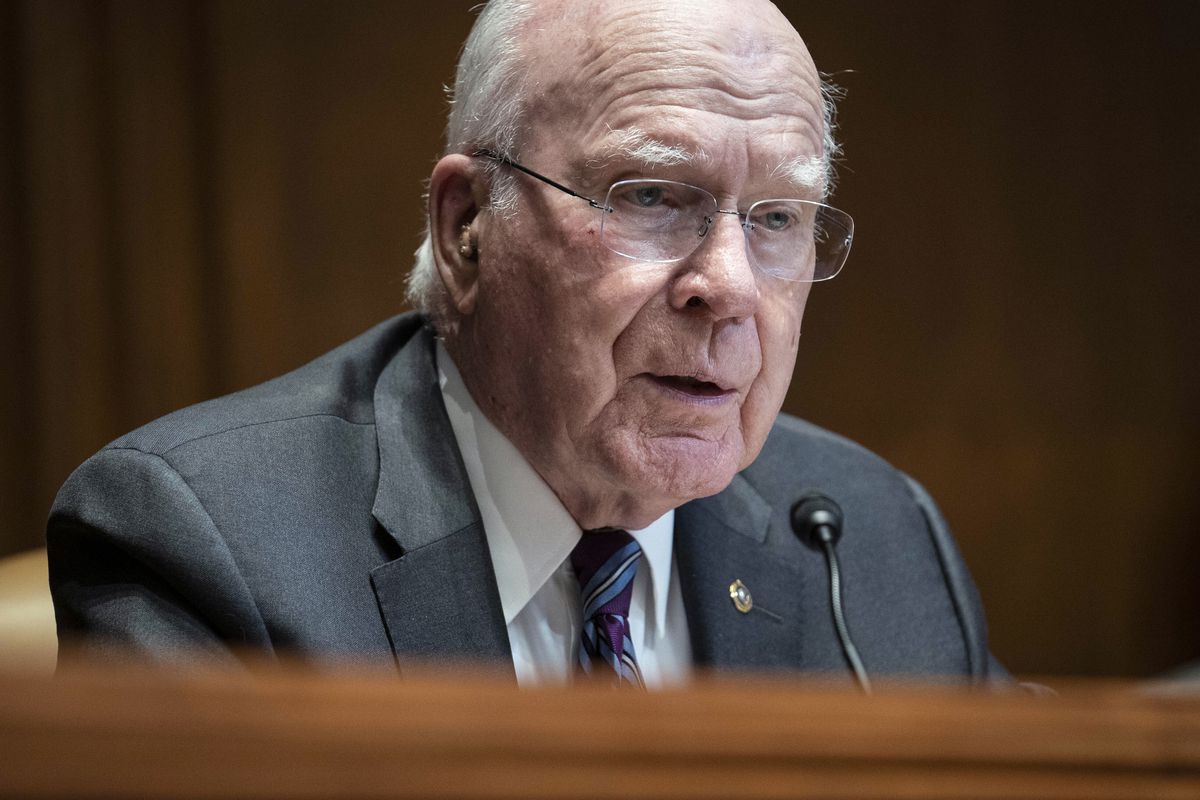 Vermont’s U.S. Sen. Patrick Leahy will not seek reelection
after 46 years in office 1 Vermont’s U.S. Sen. Patrick Leahy will not seek reelection
after 46 years in office 1