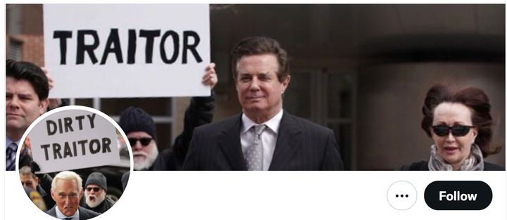 Protester With ‘Coup Plotter’ Sign Rains On Steve Bannon’s
Propaganda Parade 1
