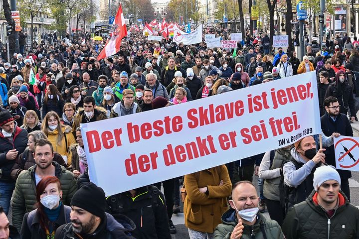 Right-Wing Protests Erupt Across Europe Against COVID-19
Restrictions 1