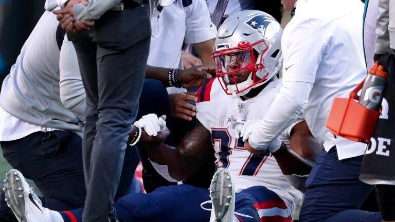 Damien Harris ruled out for Sunday’s Patriots-Browns
game 1