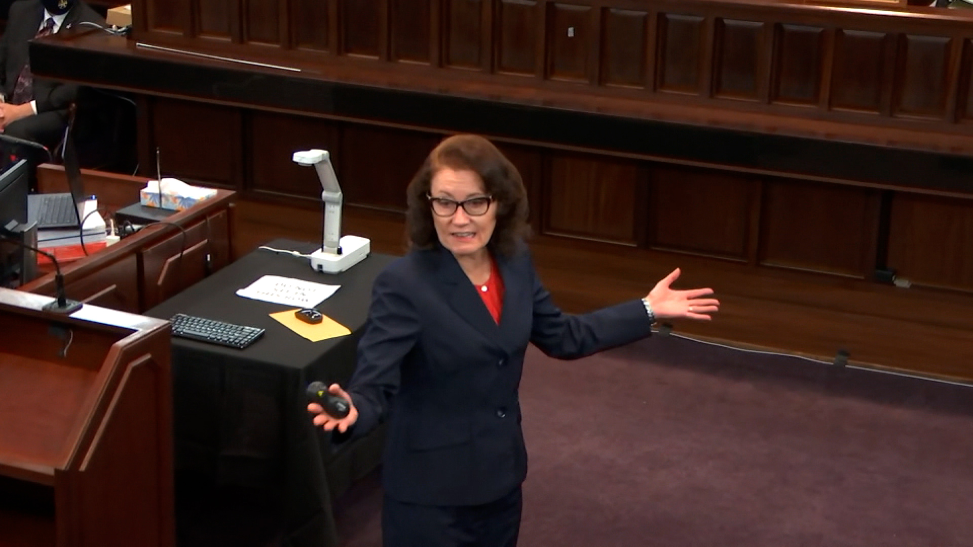 Opening statements underway in Ahmaud Arbery murder
trial 1