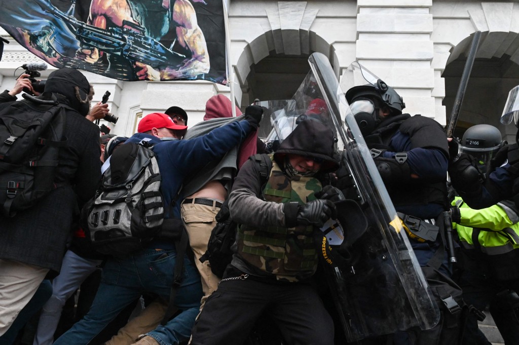 California man wanted over Capitol riots seeks asylum in
Belarus 1