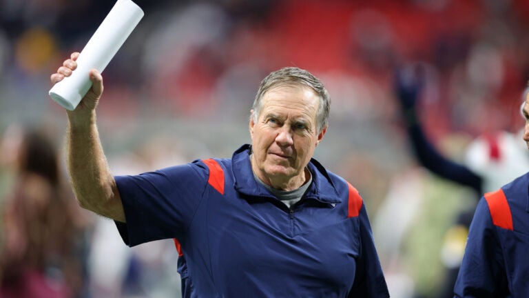 Bill Belichick praised the Patriots’ defense after shutting
out the Falcons 1