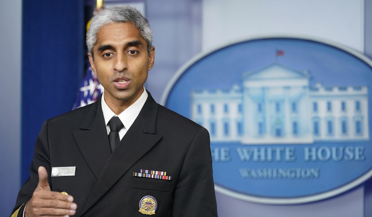 Surgeon general warns coronavirus could surge over the
winter in areas with colder temperatures 1