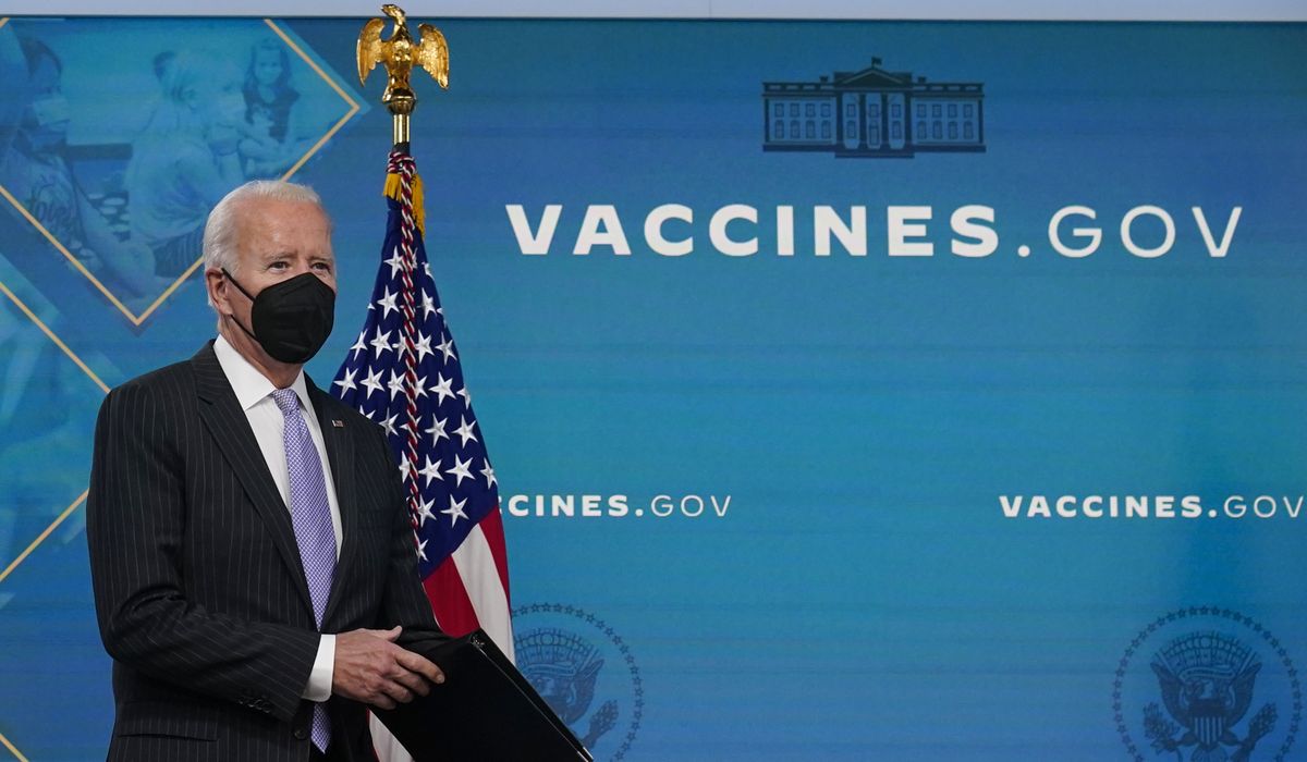 Biden touts child COVID-19 vaccines after dismal election
night 1