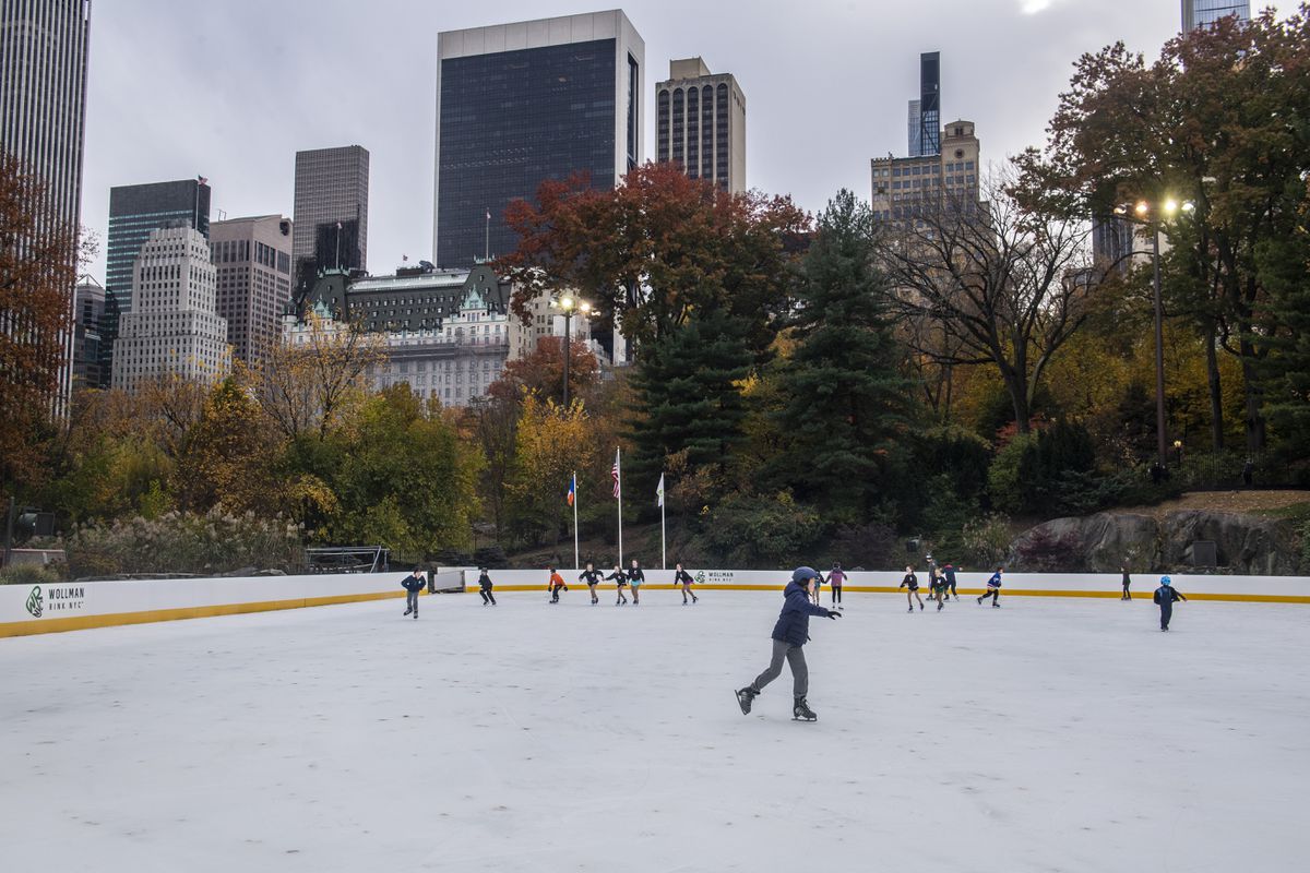 NYC’s Wollman Rink reopens in Central Park, minus Trump
management 1
