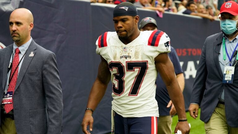 Patriots-Browns injury report: Damien Harris, Rhamondre
Stevenson questionable; Nick Chubb out for Cleveland 1