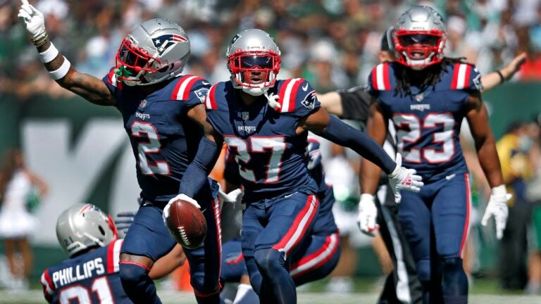 J.C. Jackson returns to practice, 13 Patriots players
questionable vs. Panthers 1