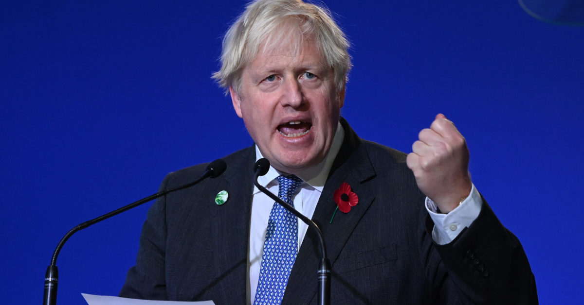 Boris Johnson channels Greta Thunberg at COP26
opening 1