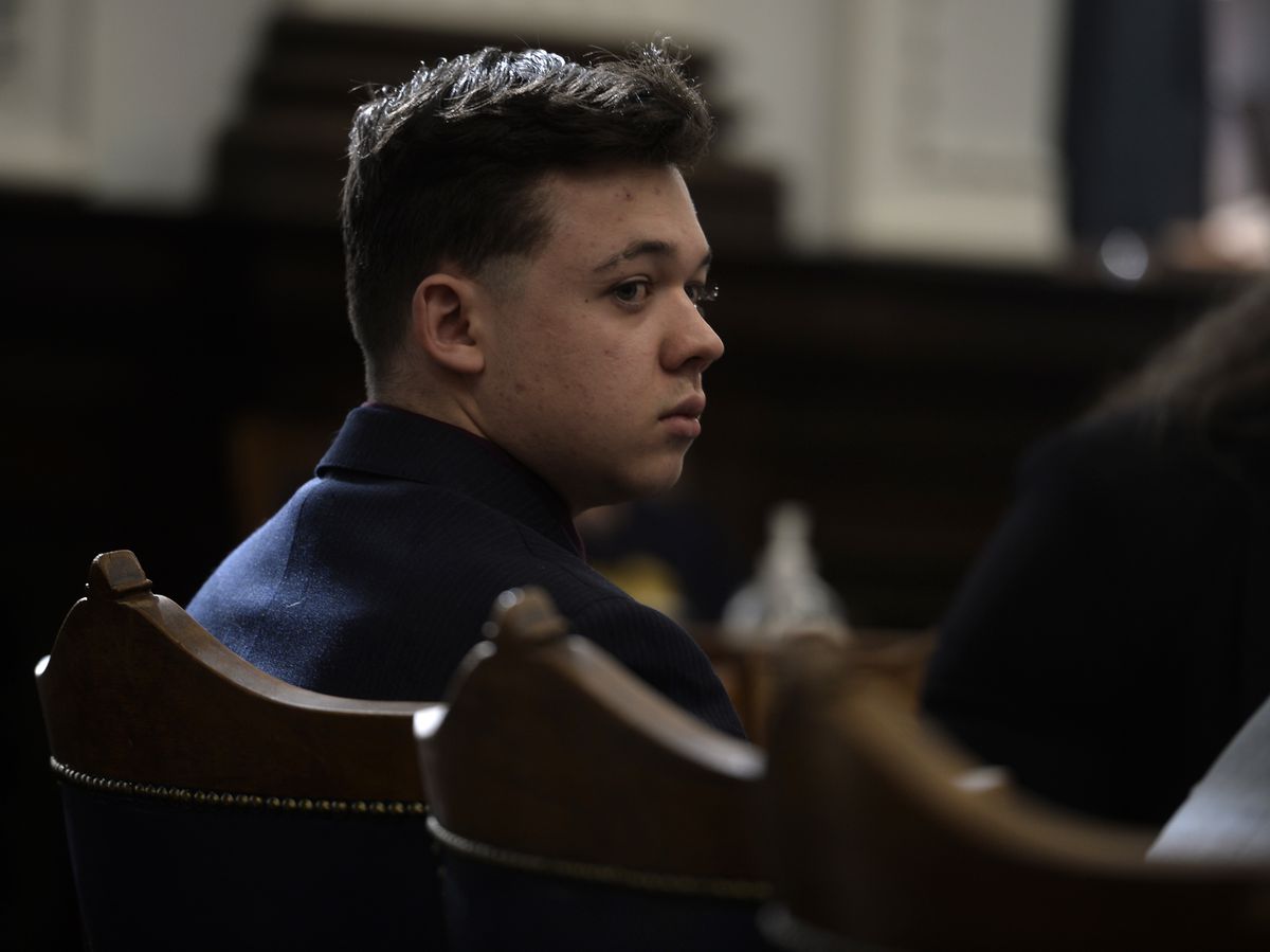 Kyle Rittenhouse yawns frequently during opening statements
at his murder trial as attorneys portray him as ‘chaos tourist’ and
selfless, naive teenager 1