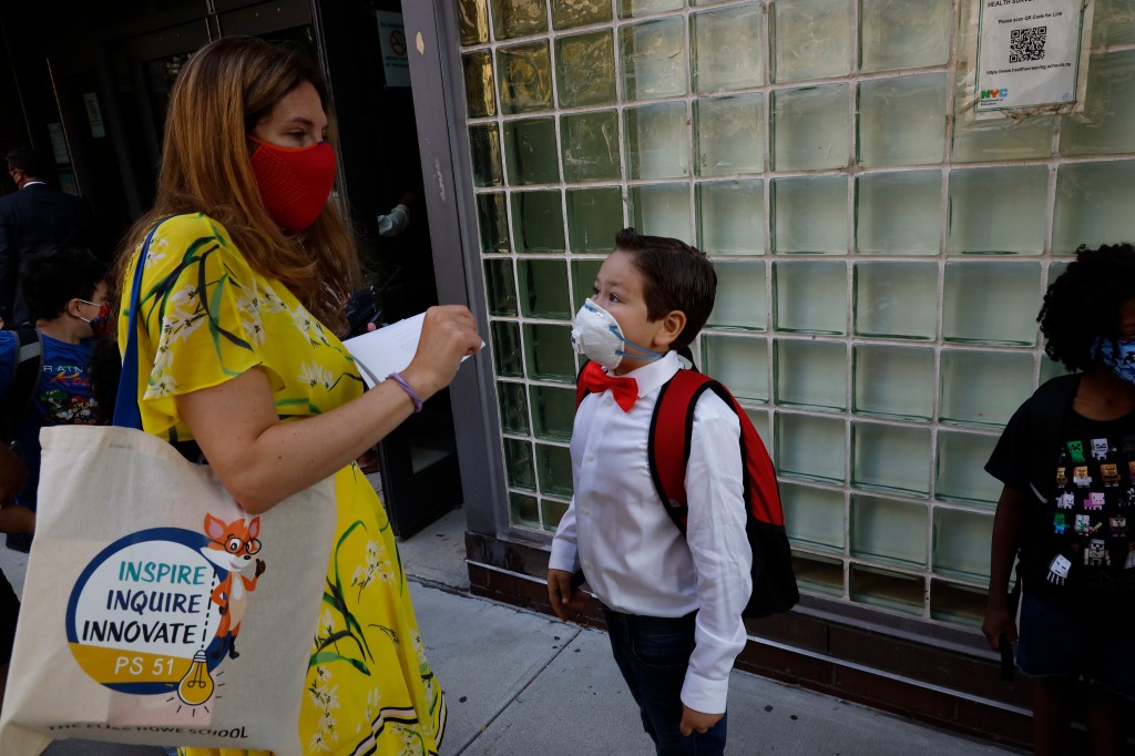 No word on when mask requirements will be lifted in NYC
schools 1