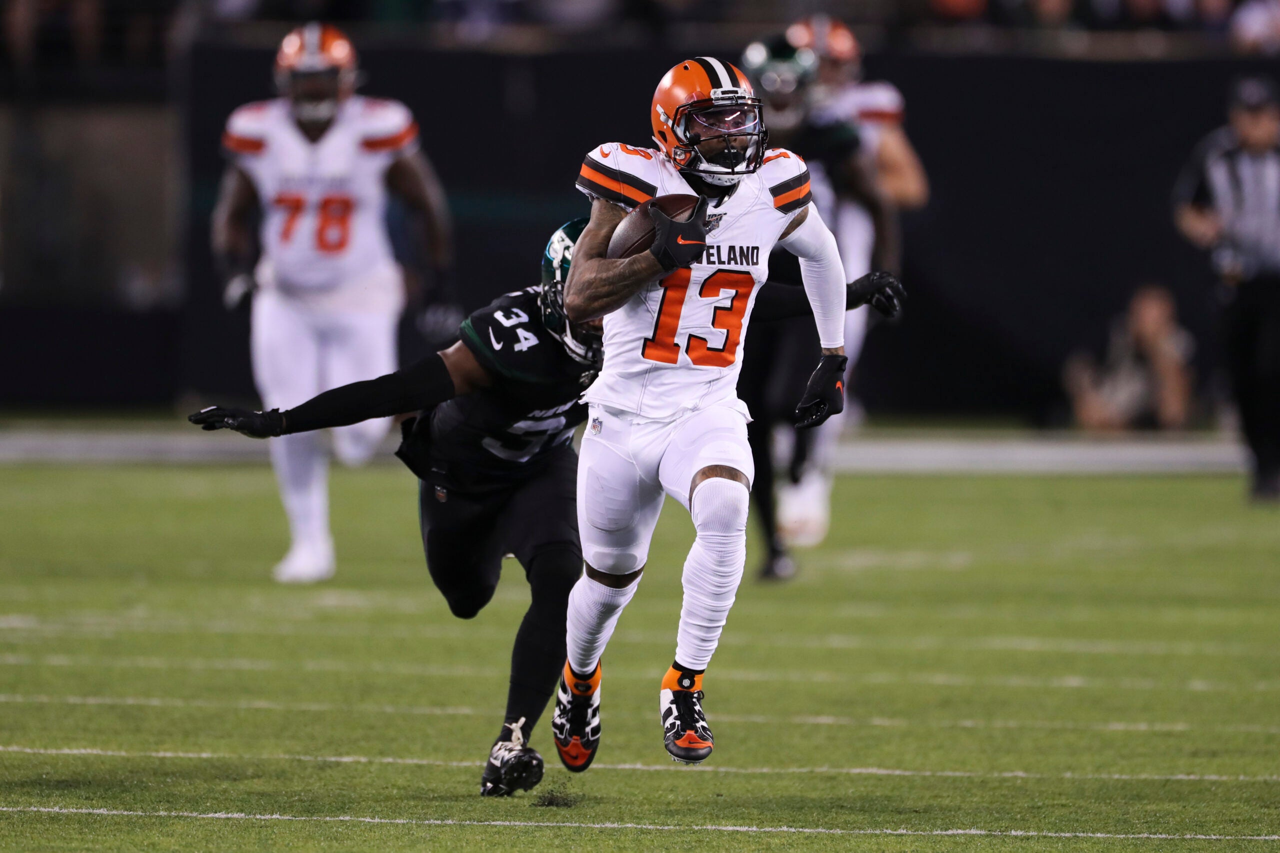 Patriots reportedly believe ‘mutual respect’ between Odell
Beckham Jr., Bill Belichick give them a chance to sign star
receiver 1
