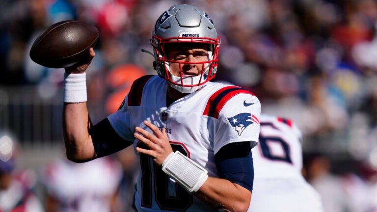Report: NFL to review Mac Jones’s trip of Brian Burns during
Patriots’ win 1