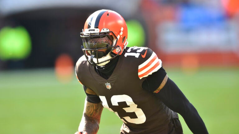 Could Odell Beckham Jr. end up on the Patriots after his
release? 1