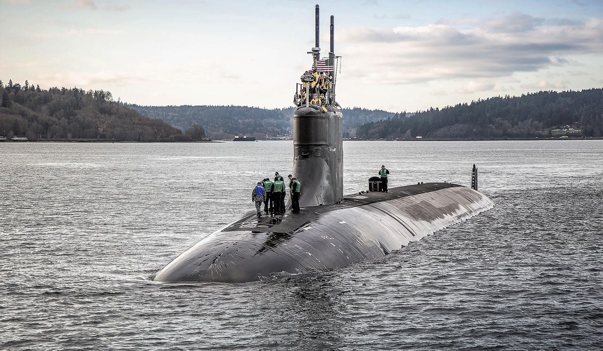 USS Connecticut submarine top officers fired after
underwater collision 1