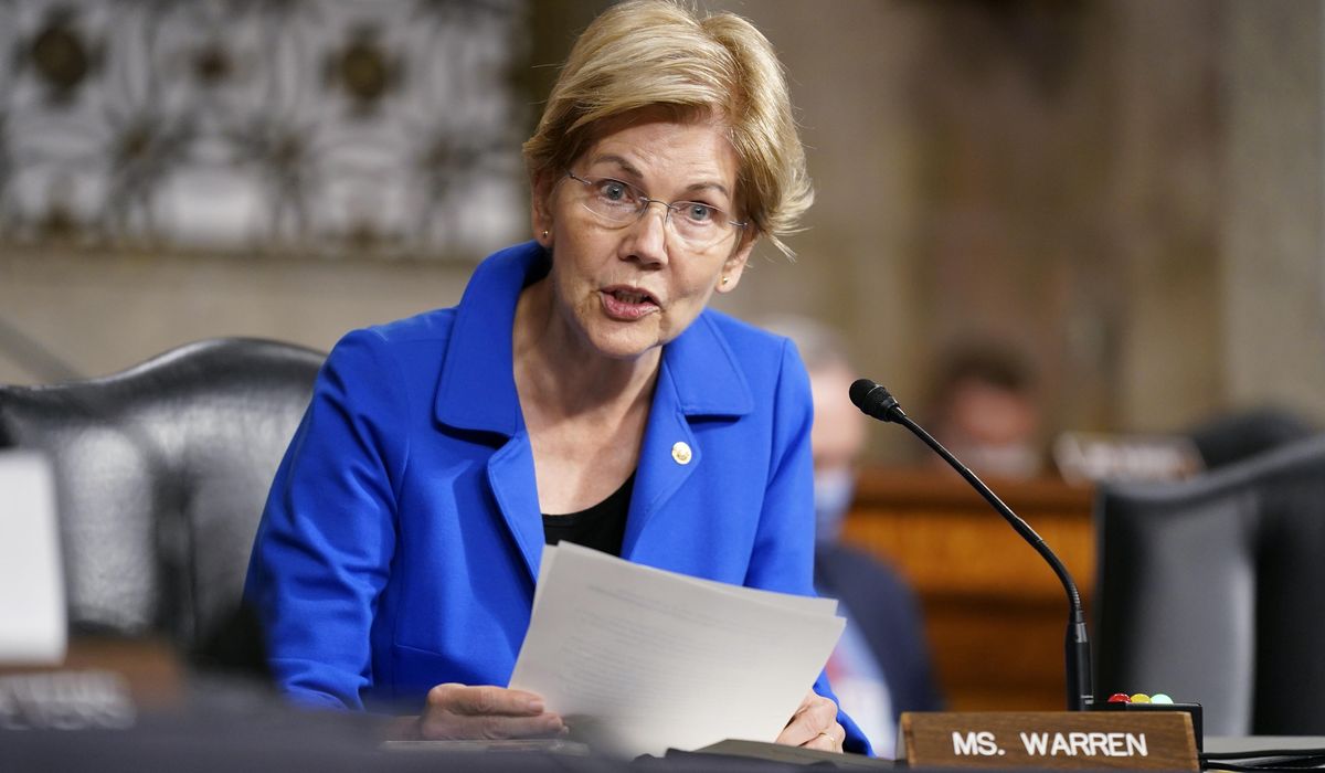 Elizabeth Warren sued by 'The Truth About COVID-19'
publisher 1