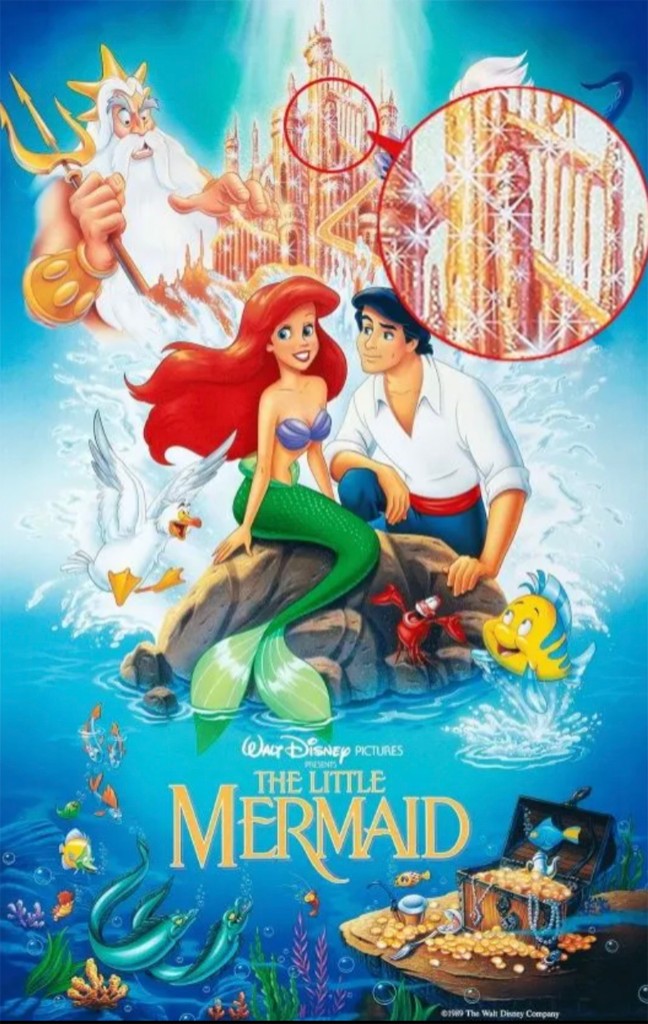Can you spot the racy hidden messages in these classic
Disney posters? 1