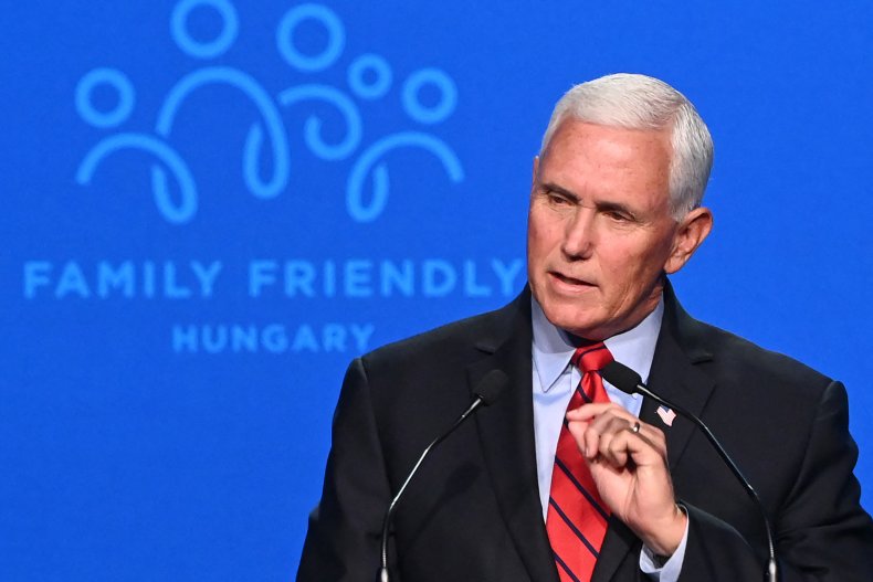 Mike Pence Hid in 'Loading Dock' in Underground Parking
Garage During Jan. 6 Riot 1