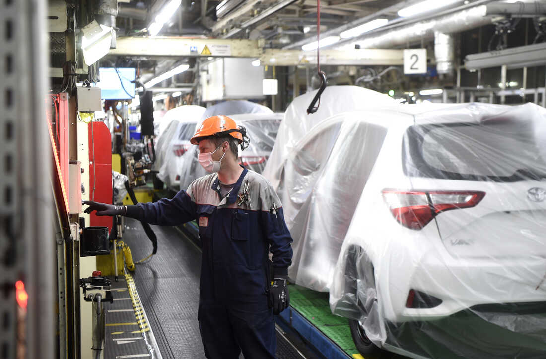 Toyota to ramp up production after cutbacks driven by the
COVID-19 pandemic 1