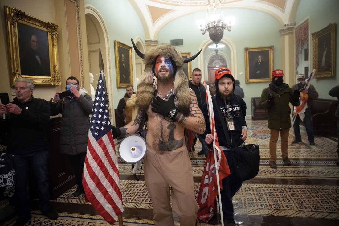 Self-styled 'QAnon shaman' is sentenced to 41 months in
Capitol riot 1