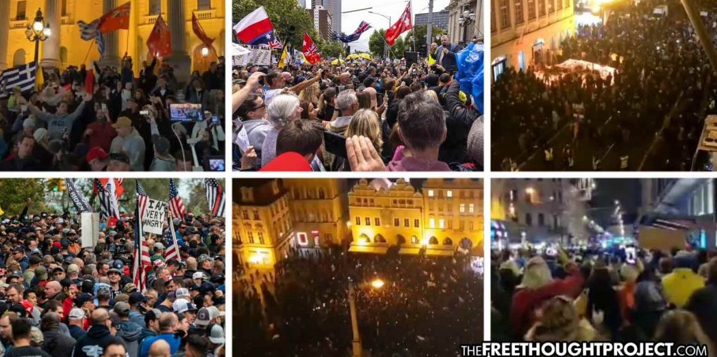 Corporate Media Silent as Mass Protests Taking Place
Worldwide in Reaction to New Lockdowns, Mandates 1