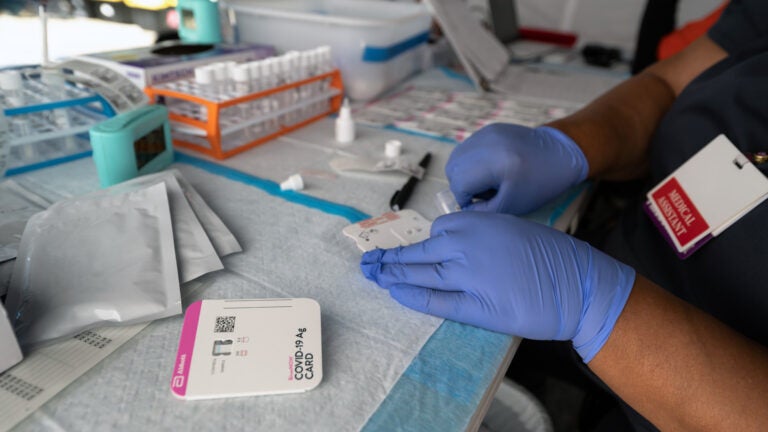 New Hampshire offered to deliver residents free rapid
COVID-19 tests. They ran out in a day. 1