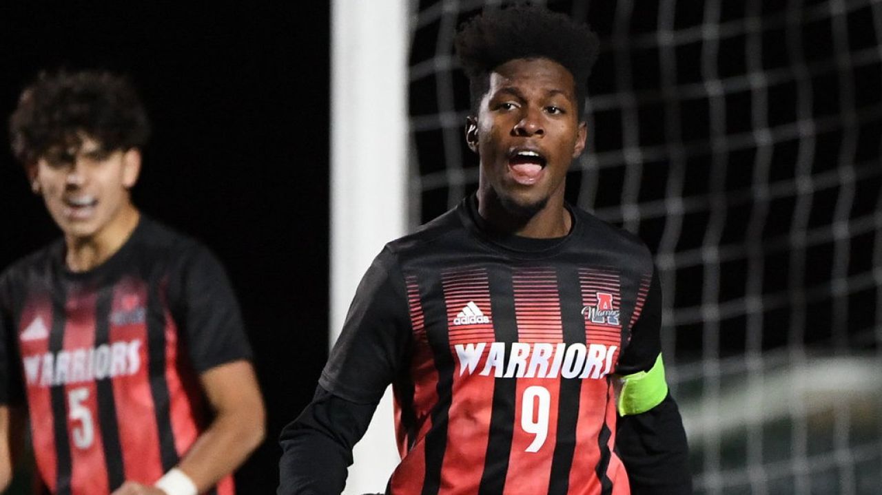 Bryce Cherry's four goals lead Amityville boys soccer to
Suffolk Class A title 1
