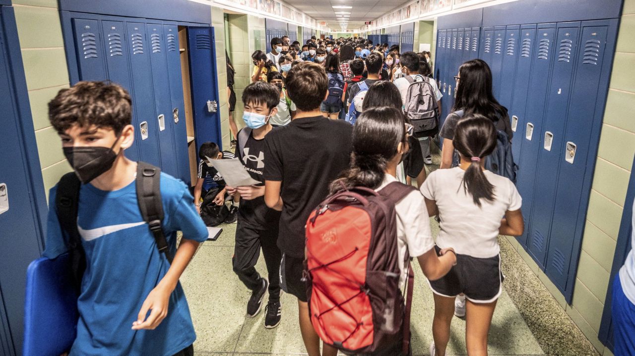 New York State has authority to issue school mask mandates,
judge rules 1