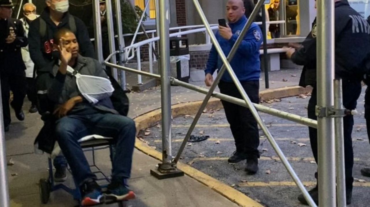 Second NYPD officer shot last week in Bronx released from
hospital 1