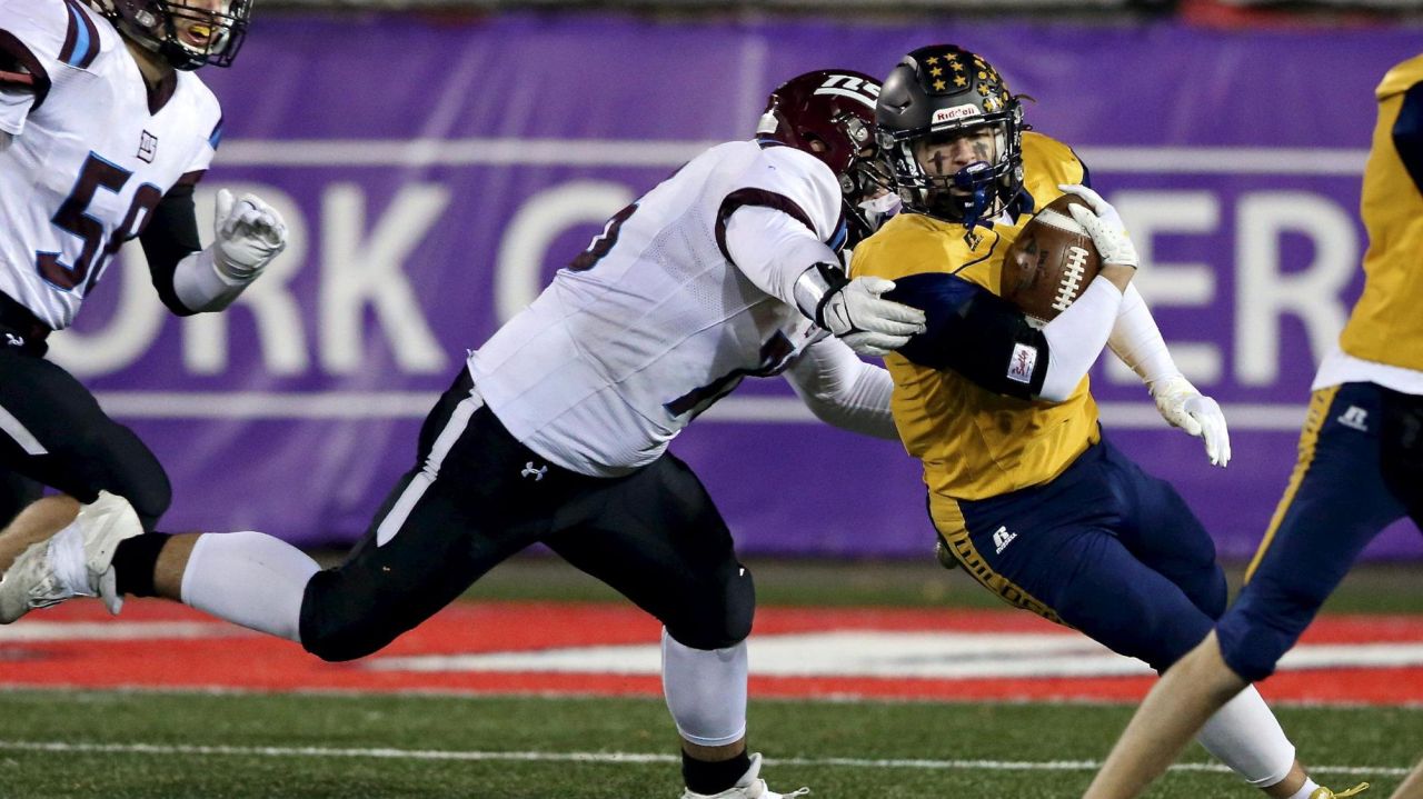 Reece Ramos sets the tone in North Shore's LI Class IV
victory 1