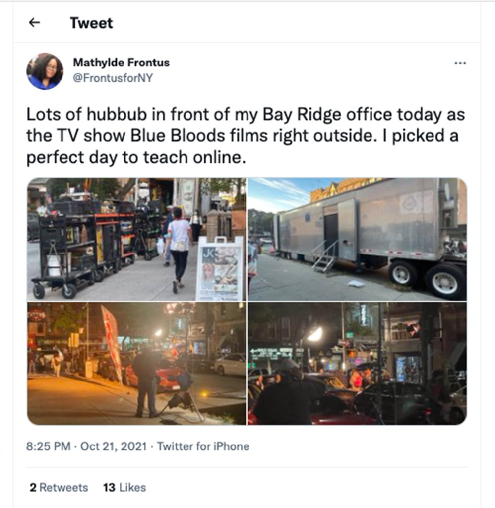 Brooklyn pol boasts online that she used government office
for side gig 1
