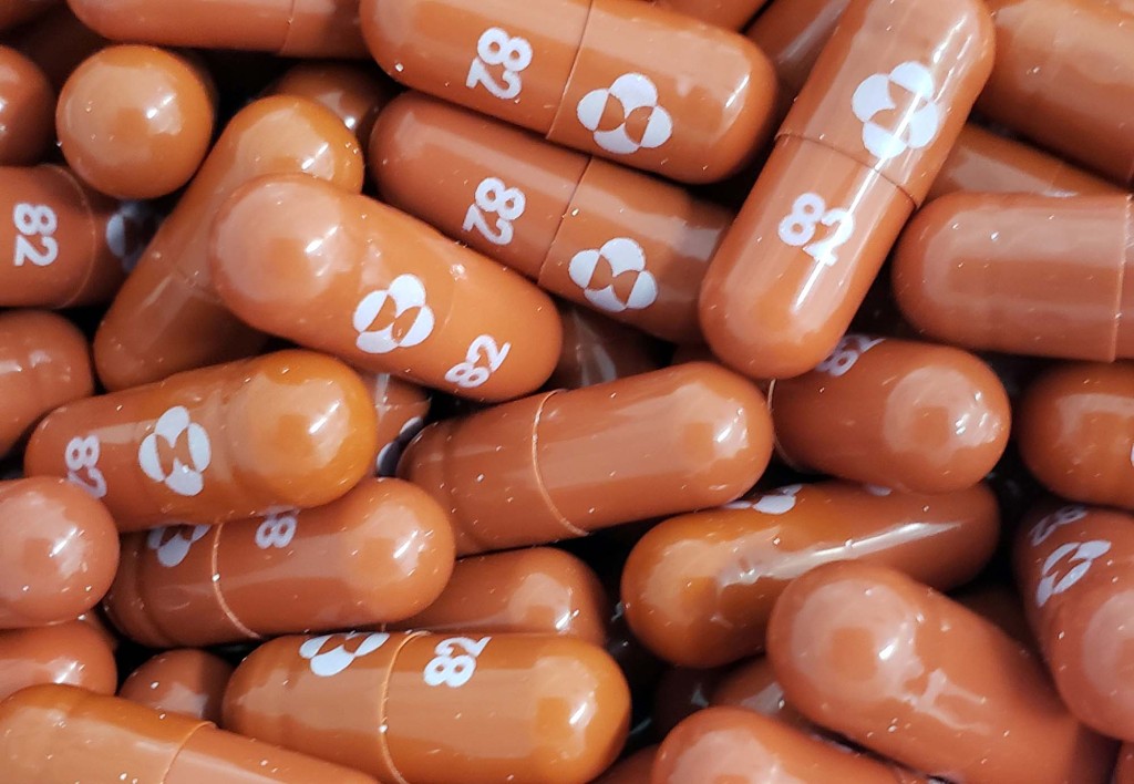 Merck says COVID-19 pill may not be as effective as they
thought 1