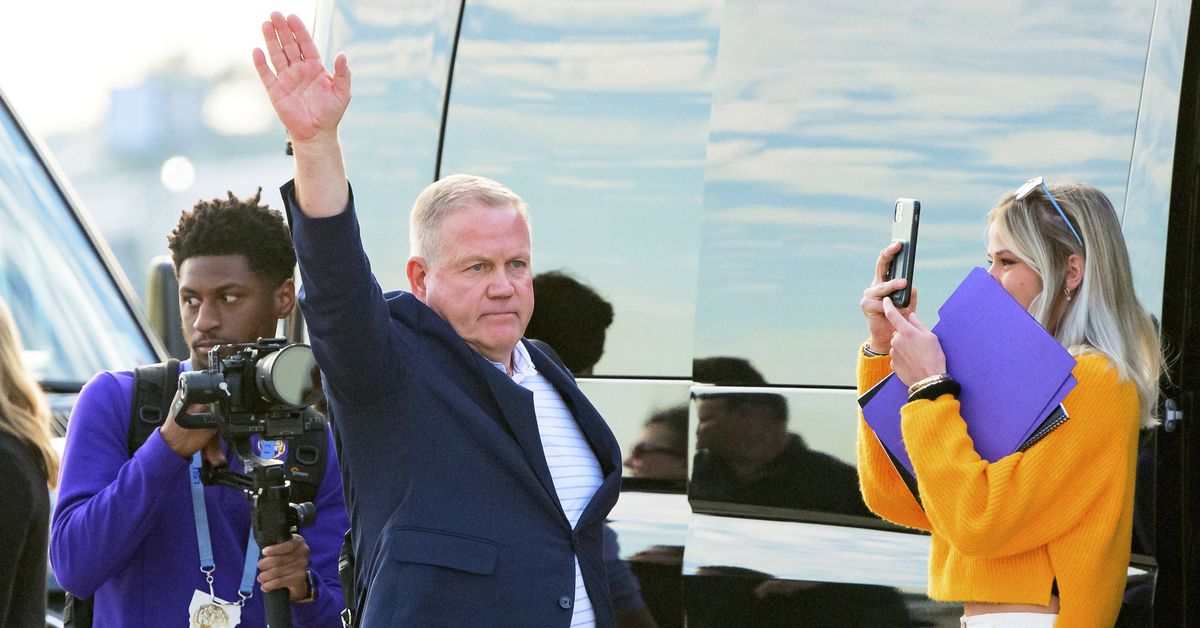 Notre Dame AD Swarbrick not surprised at coach Brian Kelly’s
departure as search for replacement opens 1