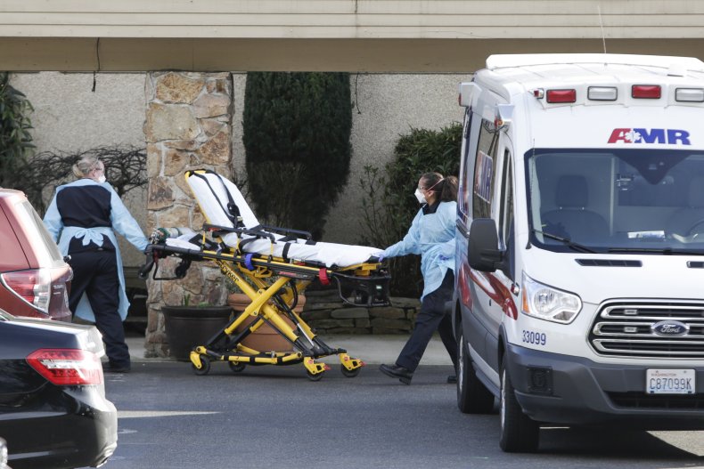 As COVID-19 Spikes, a Connecticut Nursing Home Faces
Staff-Wide Breakouts, Patient Deaths 1