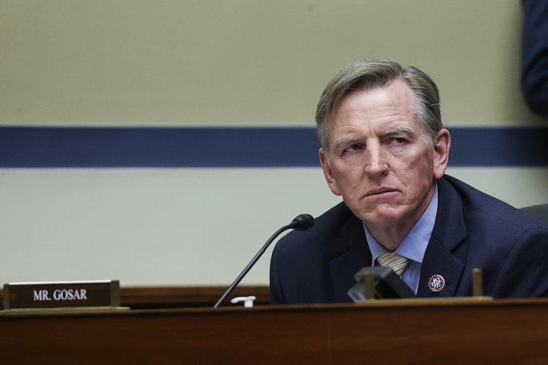 Gosar Says Video of Himself Killing AOC Shows Fight Vs.
'Policy Monster of Open Borders' 1