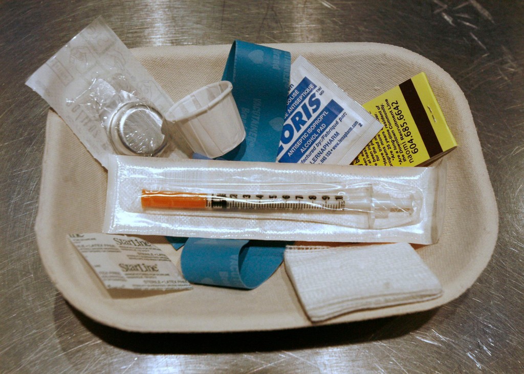 De Blasio opening first city-run shooting galleries for drug
users in the US 1